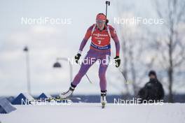 18.03.2017, Oslo, Norway (NOR): Susan Dunklee (USA) -  IBU world cup biathlon, pursuit women, Oslo (NOR). www.nordicfocus.com. © Manzoni/NordicFocus. Every downloaded picture is fee-liable.