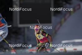 18.03.2017, Oslo, Norway (NOR): Laura Dahlmeier (GER) -  IBU world cup biathlon, pursuit women, Oslo (NOR). www.nordicfocus.com. © Manzoni/NordicFocus. Every downloaded picture is fee-liable.
