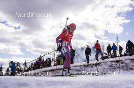 18.03.2017, Oslo, Norway (NOR): Susan Dunklee (USA) -  IBU world cup biathlon, pursuit women, Oslo (NOR). www.nordicfocus.com. © Manzoni/NordicFocus. Every downloaded picture is fee-liable.