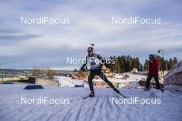 17.03.2017, Oslo, Norway (NOR): Martin Jaeger (SUI) -  IBU world cup biathlon, sprint men, Oslo (NOR). www.nordicfocus.com. © Manzoni/NordicFocus. Every downloaded picture is fee-liable.