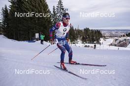 17.03.2017, Oslo, Norway (NOR): Timofey Lapshin (KOR) -  IBU world cup biathlon, sprint men, Oslo (NOR). www.nordicfocus.com. © Manzoni/NordicFocus. Every downloaded picture is fee-liable.