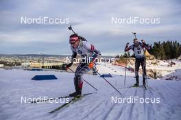17.03.2017, Oslo, Norway (NOR): Simon Eder (AUT) -  IBU world cup biathlon, sprint men, Oslo (NOR). www.nordicfocus.com. © Manzoni/NordicFocus. Every downloaded picture is fee-liable.