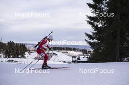 17.03.2017, Oslo, Norway (NOR): Sergey Bocharnikov (BLR) -  IBU world cup biathlon, sprint men, Oslo (NOR). www.nordicfocus.com. © Manzoni/NordicFocus. Every downloaded picture is fee-liable.