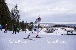 17.03.2017, Oslo, Norway (NOR): Klemen Bauer (SLO) -  IBU world cup biathlon, sprint men, Oslo (NOR). www.nordicfocus.com. © Manzoni/NordicFocus. Every downloaded picture is fee-liable.