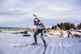 17.03.2017, Oslo, Norway (NOR): Thomas Bormolini (ITA) -  IBU world cup biathlon, sprint men, Oslo (NOR). www.nordicfocus.com. © Manzoni/NordicFocus. Every downloaded picture is fee-liable.