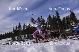 17.03.2017, Oslo, Norway (NOR): Daria Virolaynen (RUS) -  IBU world cup biathlon, sprint women, Oslo (NOR). www.nordicfocus.com. © Manzoni/NordicFocus. Every downloaded picture is fee-liable.