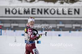 17.03.2017, Oslo, Norway (NOR): Emma Lunder (CAN) -  IBU world cup biathlon, sprint women, Oslo (NOR). www.nordicfocus.com. © Manzoni/NordicFocus. Every downloaded picture is fee-liable.