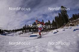 17.03.2017, Oslo, Norway (NOR): Baiba Bendika (LAT) -  IBU world cup biathlon, sprint women, Oslo (NOR). www.nordicfocus.com. © Manzoni/NordicFocus. Every downloaded picture is fee-liable.