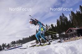 17.03.2017, Oslo, Norway (NOR): Justine Braisaz (FRA) -  IBU world cup biathlon, sprint women, Oslo (NOR). www.nordicfocus.com. © Manzoni/NordicFocus. Every downloaded picture is fee-liable.