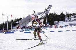 17.03.2017, Oslo, Norway (NOR): Nadine Horchler (GER) -  IBU world cup biathlon, sprint women, Oslo (NOR). www.nordicfocus.com. © Manzoni/NordicFocus. Every downloaded picture is fee-liable.