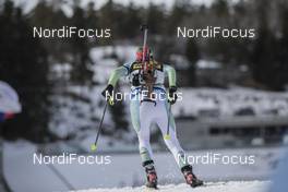 17.03.2017, Oslo, Norway (NOR): Anja Erzen (SLO) -  IBU world cup biathlon, sprint women, Oslo (NOR). www.nordicfocus.com. © Manzoni/NordicFocus. Every downloaded picture is fee-liable.