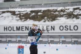 17.03.2017, Oslo, Norway (NOR): Marie Dorin Habert (FRA) -  IBU world cup biathlon, sprint women, Oslo (NOR). www.nordicfocus.com. © Manzoni/NordicFocus. Every downloaded picture is fee-liable.