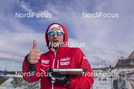 17.03.2017, Oslo, Norway (NOR): Morten Aa Djupvik (NOR), Teamleader Norway -  IBU world cup biathlon, sprint women, Oslo (NOR). www.nordicfocus.com. © Manzoni/NordicFocus. Every downloaded picture is fee-liable.