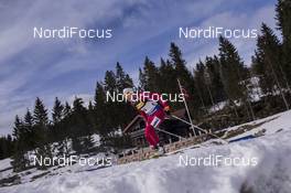 17.03.2017, Oslo, Norway (NOR): Darya Domracheva (BLR) -  IBU world cup biathlon, sprint women, Oslo (NOR). www.nordicfocus.com. © Manzoni/NordicFocus. Every downloaded picture is fee-liable.