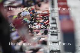 17.03.2017, Oslo, Norway (NOR): Anais Chevalier (FRA) -  IBU world cup biathlon, sprint women, Oslo (NOR). www.nordicfocus.com. © Manzoni/NordicFocus. Every downloaded picture is fee-liable.