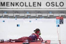 16.03.2017, Oslo, Norway (NOR): Julia Ransom (CAN) -  IBU world cup biathlon, training, Oslo (NOR). www.nordicfocus.com. © Manzoni/NordicFocus. Every downloaded picture is fee-liable.