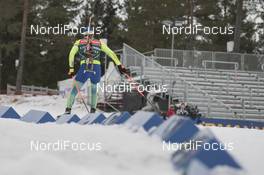 16.03.2017, Oslo, Norway (NOR): Fredrik Lindstroem (SWE) -  IBU world cup biathlon, training, Oslo (NOR). www.nordicfocus.com. © Manzoni/NordicFocus. Every downloaded picture is fee-liable.