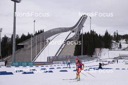 16.03.2017, Oslo, Norway (NOR): Jialin Tang (CHN) -  IBU world cup biathlon, training, Oslo (NOR). www.nordicfocus.com. © Manzoni/NordicFocus. Every downloaded picture is fee-liable.