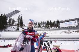 16.03.2017, Oslo, Norway (NOR): Marte Olsbu (NOR) -  IBU world cup biathlon, training, Oslo (NOR). www.nordicfocus.com. © Manzoni/NordicFocus. Every downloaded picture is fee-liable.