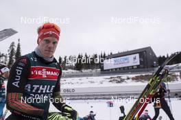 16.03.2017, Oslo, Norway (NOR): Roman Rees (GER) -  IBU world cup biathlon, training, Oslo (NOR). www.nordicfocus.com. © Manzoni/NordicFocus. Every downloaded picture is fee-liable.