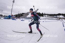 16.03.2017, Oslo, Norway (NOR): Andrejs Rastorgujevs (LAT) -  IBU world cup biathlon, training, Oslo (NOR). www.nordicfocus.com. © Manzoni/NordicFocus. Every downloaded picture is fee-liable.