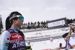16.03.2017, Oslo, Norway (NOR): Fuyuko Tachizaki (JPN) -  IBU world cup biathlon, training, Oslo (NOR). www.nordicfocus.com. © Manzoni/NordicFocus. Every downloaded picture is fee-liable.