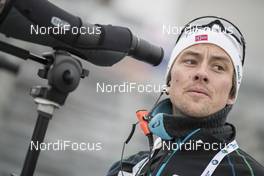 16.03.2017, Oslo, Norway (NOR): Anders Hennum (NOR), coach team Norway -  IBU world cup biathlon, training, Oslo (NOR). www.nordicfocus.com. © Manzoni/NordicFocus. Every downloaded picture is fee-liable.