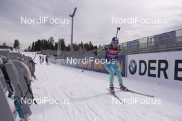 16.03.2017, Oslo, Norway (NOR): Anastasiya Merkushyna (UKR) -  IBU world cup biathlon, training, Oslo (NOR). www.nordicfocus.com. © Manzoni/NordicFocus. Every downloaded picture is fee-liable.