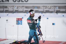 16.03.2017, Oslo, Norway (NOR): Martin Fourcade (FRA) -  IBU world cup biathlon, training, Oslo (NOR). www.nordicfocus.com. © Manzoni/NordicFocus. Every downloaded picture is fee-liable.