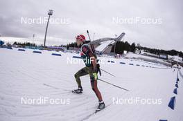 16.03.2017, Oslo, Norway (NOR): Benedikt Doll (GER) -  IBU world cup biathlon, training, Oslo (NOR). www.nordicfocus.com. © Manzoni/NordicFocus. Every downloaded picture is fee-liable.