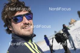 15.03.2017, Oslo, Norway (NOR): Thibaut Drapier (FRA) -  IBU world cup biathlon, training, Oslo (NOR). www.nordicfocus.com. © Manzoni/NordicFocus. Every downloaded picture is fee-liable.