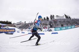16.03.2017, Oslo, Norway (NOR): Roland Lessing (EST) -  IBU world cup biathlon, training, Oslo (NOR). www.nordicfocus.com. © Manzoni/NordicFocus. Every downloaded picture is fee-liable.