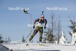 27.01.2017, Duszniki Zdroj, Poland (POL): Nadine Horchler (GER) - IBU Open European championships biathlon, sprint women, Duszniki Zdroj (POL). www.nordicfocus.com. © Manzoni/NordicFocus. Every downloaded picture is fee-liable.