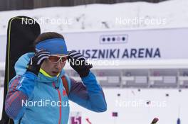 24.01.2017, Duszniki Zdroj, Poland (POL): Daria Virolaynen (RUS) - IBU Open European championships biathlon, training, Duszniki Zdroj (POL). www.nordicfocus.com. © Manzoni/NordicFocus. Every downloaded picture is fee-liable.