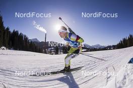 16.02.2017, Hochfilzen, Austria (AUT): Gheorghe Pop (ROU) - IBU world championships biathlon, individual men, Hochfilzen (AUT). www.nordicfocus.com. © NordicFocus. Every downloaded picture is fee-liable.