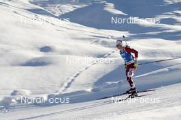 16.02.2017, Hochfilzen, Austria (AUT): Scott Gow (CAN) - IBU world championships biathlon, individual men, Hochfilzen (AUT). www.nordicfocus.com. © NordicFocus. Every downloaded picture is fee-liable.