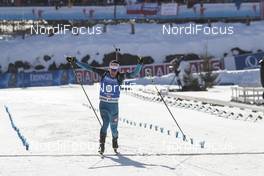 16.02.2017, Hochfilzen, Austria (AUT): Quentin Fillon Maillet (FRA) - IBU world championships biathlon, individual men, Hochfilzen (AUT). www.nordicfocus.com. © NordicFocus. Every downloaded picture is fee-liable.