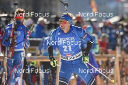 16.02.2017, Hochfilzen, Austria (AUT): Kauri Koiv (EST) - IBU world championships biathlon, individual men, Hochfilzen (AUT). www.nordicfocus.com. © NordicFocus. Every downloaded picture is fee-liable.