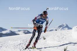 16.02.2017, Hochfilzen, Austria (AUT): Dominik Landertinger (AUT) - IBU world championships biathlon, individual men, Hochfilzen (AUT). www.nordicfocus.com. © NordicFocus. Every downloaded picture is fee-liable.