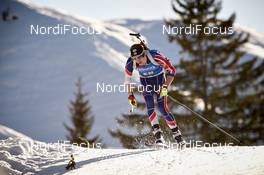 16.02.2017, Hochfilzen, Austria (AUT): Scott Dixon (GBR) - IBU world championships biathlon, individual men, Hochfilzen (AUT). www.nordicfocus.com. © NordicFocus. Every downloaded picture is fee-liable.
