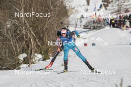16.02.2017, Hochfilzen, Austria (AUT): Quentin Fillon Maillet (FRA) - IBU world championships biathlon, individual men, Hochfilzen (AUT). www.nordicfocus.com. © NordicFocus. Every downloaded picture is fee-liable.