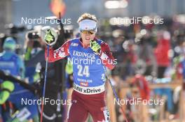 16.02.2017, Hochfilzen, Austria (AUT): Scott Gow (CAN) - IBU world championships biathlon, individual men, Hochfilzen (AUT). www.nordicfocus.com. © NordicFocus. Every downloaded picture is fee-liable.