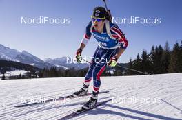 16.02.2017, Hochfilzen, Austria (AUT): Scott Dixon (GBR) - IBU world championships biathlon, individual men, Hochfilzen (AUT). www.nordicfocus.com. © NordicFocus. Every downloaded picture is fee-liable.