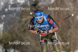 16.02.2017, Hochfilzen, Austria (AUT): Simon Schempp (GER) - IBU world championships biathlon, individual men, Hochfilzen (AUT). www.nordicfocus.com. © NordicFocus. Every downloaded picture is fee-liable.