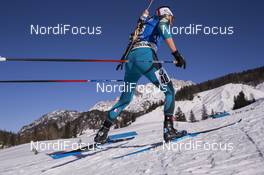 16.02.2017, Hochfilzen, Austria (AUT): Simon Desthieux (FRA) - IBU world championships biathlon, individual men, Hochfilzen (AUT). www.nordicfocus.com. © NordicFocus. Every downloaded picture is fee-liable.