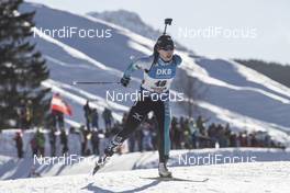 15.02.2017, Hochfilzen, Austria (AUT): Rina Mitsuhashi (JPN) - IBU world championships biathlon, individual women, Hochfilzen (AUT). www.nordicfocus.com. © NordicFocus. Every downloaded picture is fee-liable.