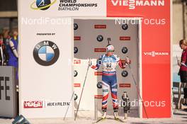 15.02.2017, Hochfilzen, Austria (AUT): Kaia Woeien Nicolaisen (NOR) - IBU world championships biathlon, individual women, Hochfilzen (AUT). www.nordicfocus.com. © NordicFocus. Every downloaded picture is fee-liable.