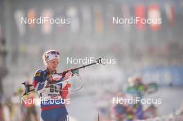 15.02.2017, Hochfilzen, Austria (AUT): Marte Olsbu (NOR) - IBU world championships biathlon, individual women, Hochfilzen (AUT). www.nordicfocus.com. © NordicFocus. Every downloaded picture is fee-liable.