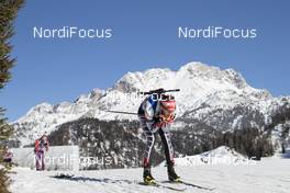 19.02.2017, Hochfilzen, Austria (AUT): Simon Eder (AUT) - IBU world championships biathlon, mass men, Hochfilzen (AUT). www.nordicfocus.com. © NordicFocus. Every downloaded picture is fee-liable.