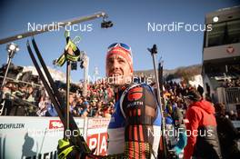 19.02.2017, Hochfilzen, Austria (AUT): Arnd Peiffer (GER) - IBU world championships biathlon, mass men, Hochfilzen (AUT). www.nordicfocus.com. © NordicFocus. Every downloaded picture is fee-liable.